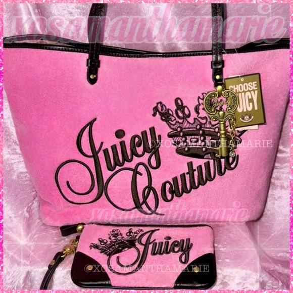 Juicy Couture Pink Tote Bag - Picture 12 of 16